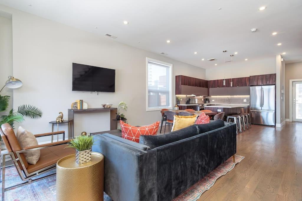Villa Breathtaking Downtown Penthouse A - Sleeps 11 Chicago Exterior foto