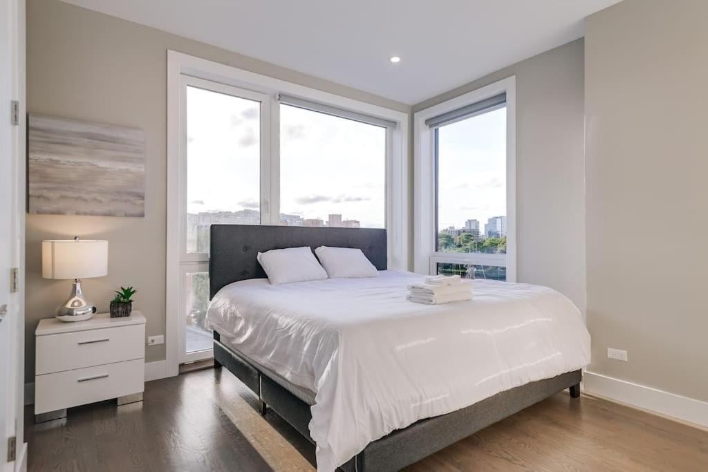 Villa Breathtaking Downtown Penthouse A - Sleeps 11 Chicago Exterior foto